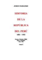 Basadre - Historia de La Republica Del Peru - Tomo 2