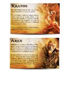 Fichas de Personajes God of War