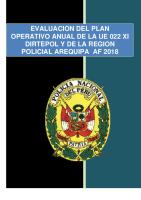 Informe Eva Poi Macro Region Policial Arequipa