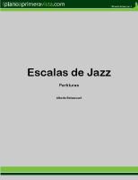 Piano Escalas de Jazz