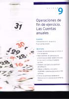 Tema 09 - Operaciones de Fin de Ejercicio. Las Cuentas Anuales