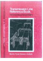 Transmission Line Reference Book - 345 Kv and Above Epri 1982